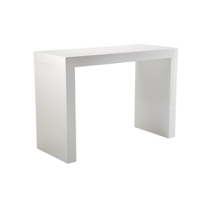 Faro Bar Table High Gloss White