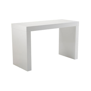 Faro Counter Table High Gloss White
