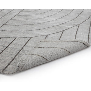 Fez Hand Loomed Rug - Ivory / Grey - 8' X 10'