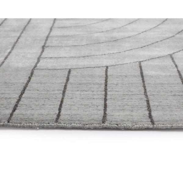 Fez Hand Loomed Rug - Ivory / Grey - 8' X 10'