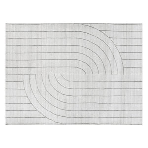 Fez Hand Loomed Rug - Ivory / Grey - 9' X 12'