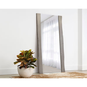 Fontana Floor Mirror - Grey