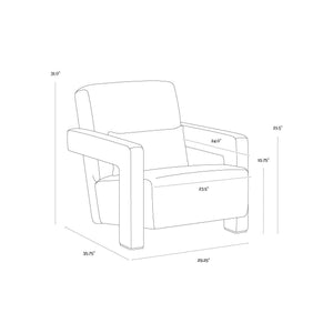 Forester Lounge Chair - Copenhagen Olive