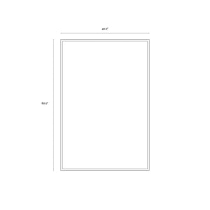 Fractured Fix - 40" X 60" - Gold Floater Frame