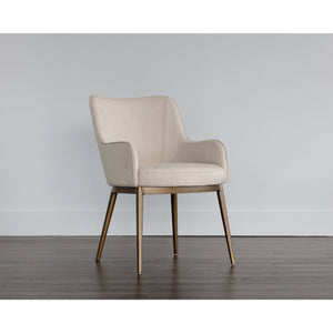 Franklin Dining Armchair - Beige Linen