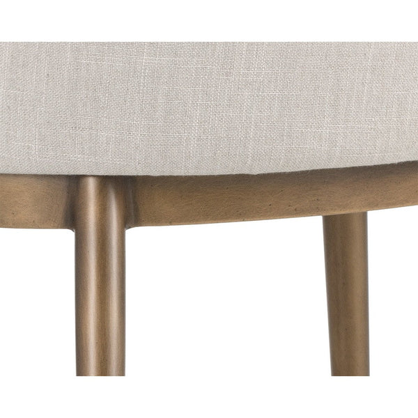 Franklin Dining Armchair - Beige Linen