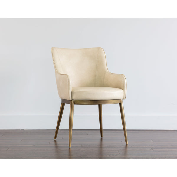 Franklin Dining Armchair - Bravo Cream