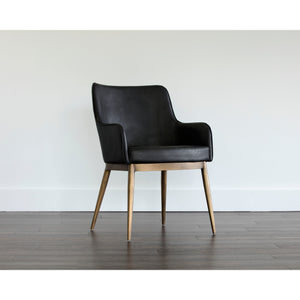 Franklin Dining Armchair - Vintage Black