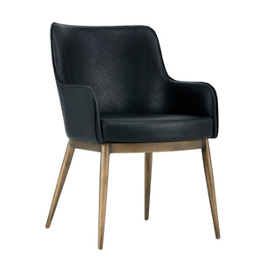 Franklin Dining Armchair - Vintage Black