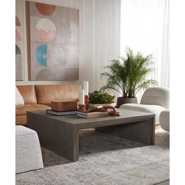 Franze Swivel Lounge Chair - Merino Pearl