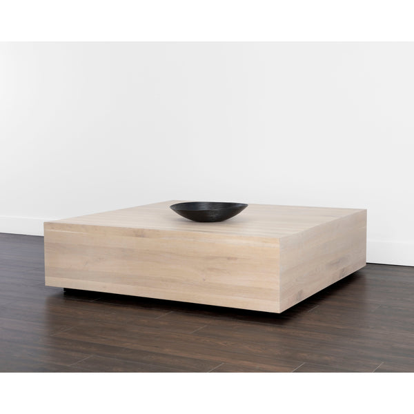 Frezco Coffee Table Square - Light Oak