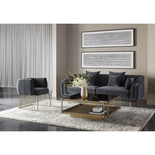 Gala Dining Armchair - Shadow Grey