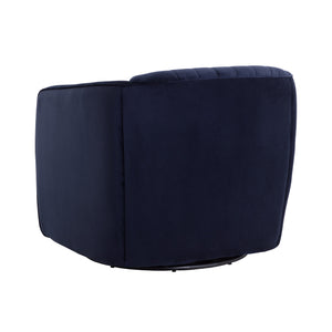 Garrison Swivel Lounge Chair - Abbington Navy