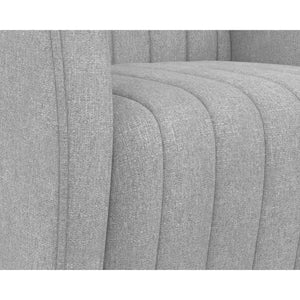 Garrison Swivel Lounge Chair - Liv Dove