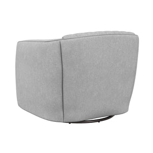 Garrison Swivel Lounge Chair - Liv Dove