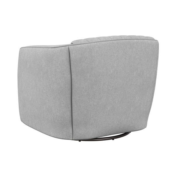 Garrison Swivel Lounge Chair - Liv Dove
