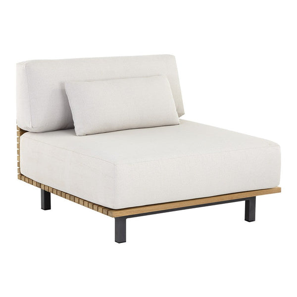 Geneve Modular Armless Chair - Palazzo Cream