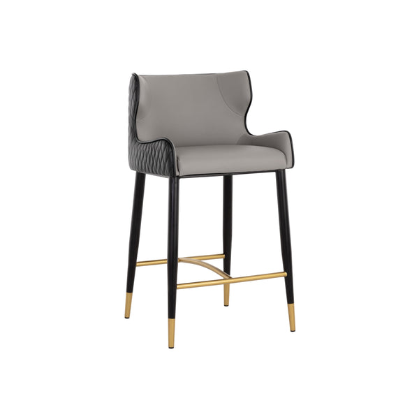 Gianni Counter Stool - Dillon Stratus / Dillon Black