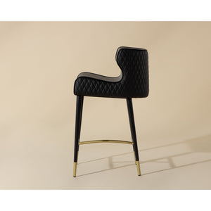 Gianni Counter Stool - Dillon Stratus / Dillon Black