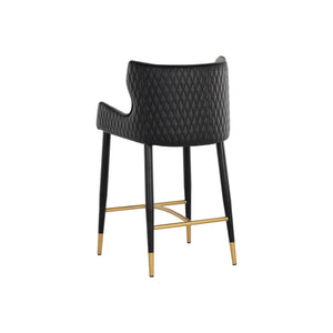 Gianni Counter Stool - Dillon Stratus / Dillon Black