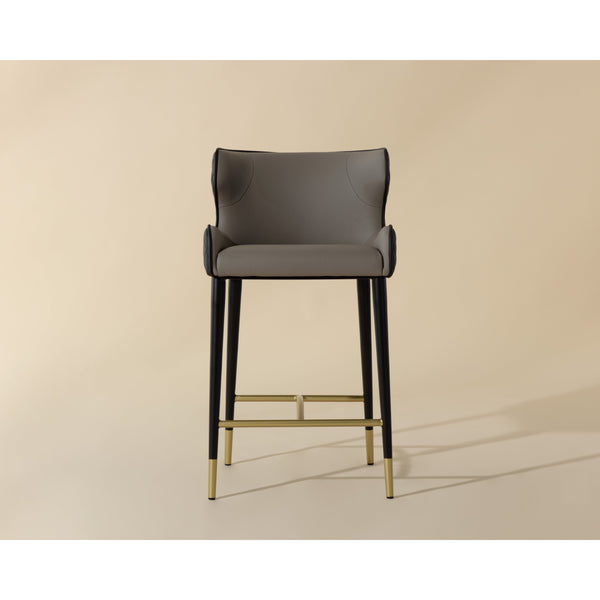 Gianni Counter Stool - Dillon Stratus / Dillon Black