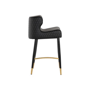 Gianni Counter Stool - Dillon Stratus / Dillon Black
