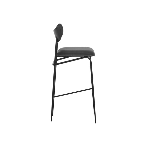 Gibbons Barstool - Black - Bravo Portabella