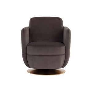 Gilley Swivel Lounge Chair - Meg Ash