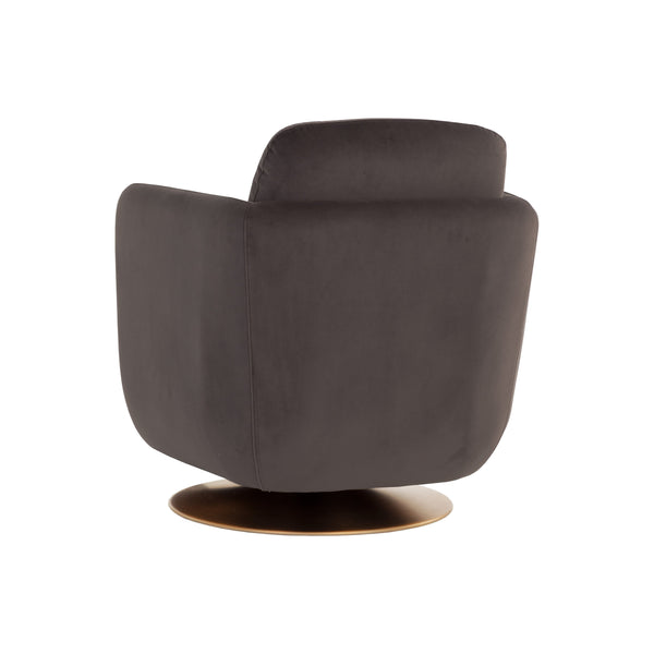 Gilley Swivel Lounge Chair - Meg Ash