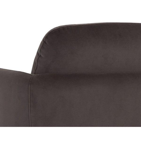Gilley Swivel Lounge Chair - Meg Ash