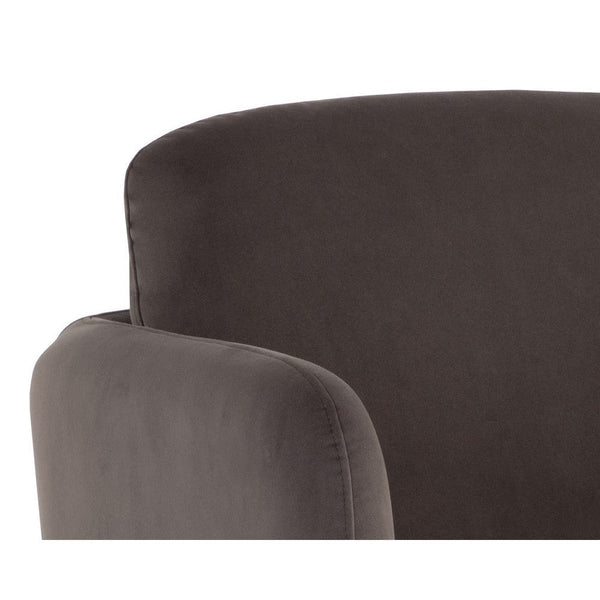 Gilley Swivel Lounge Chair - Meg Ash