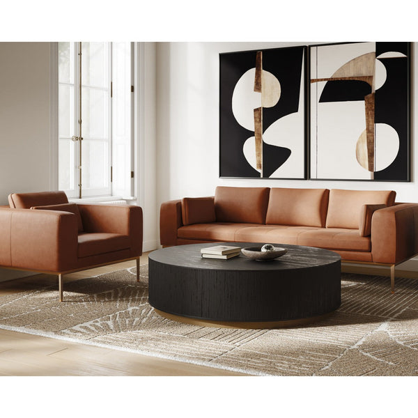 Good Neighbours (Set Of 2) - 40" X 54" - Black Floater Frame