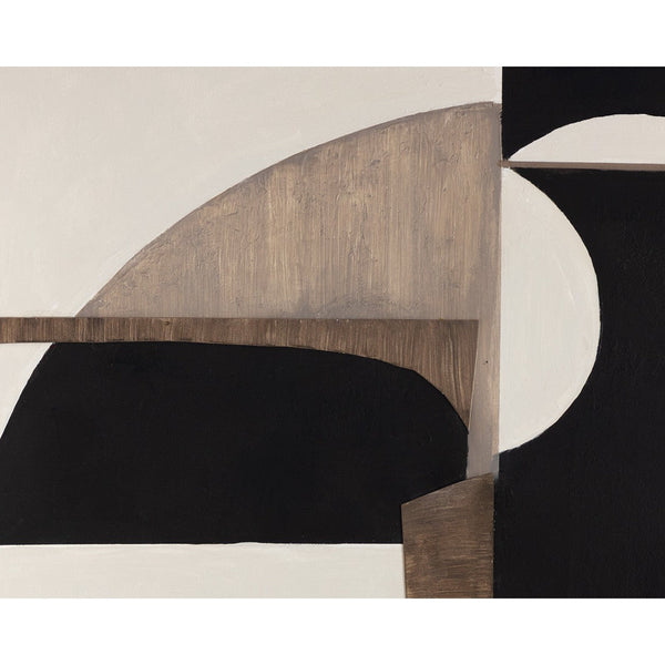 Good Neighbours (Set Of 2) - 40" X 54" - Black Floater Frame