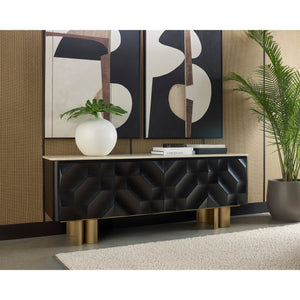 Good Neighbours (Set Of 2) - 40" X 54" - Black Floater Frame