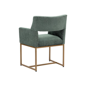 Greco Dining Armchair - Aura Teal