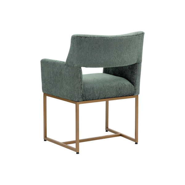 Greco Dining Armchair - Aura Teal
