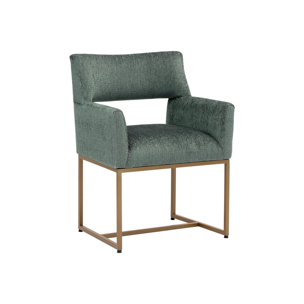 Greco Dining Armchair - Aura Teal