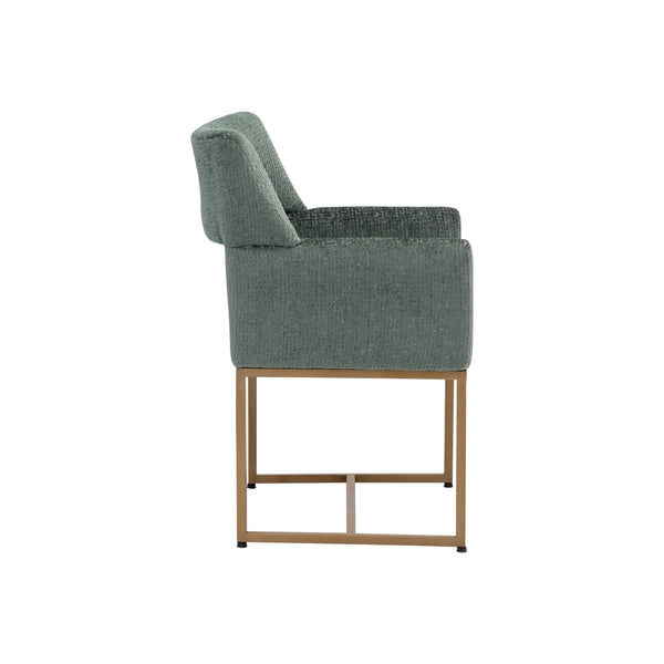 Greco Dining Armchair - Aura Teal