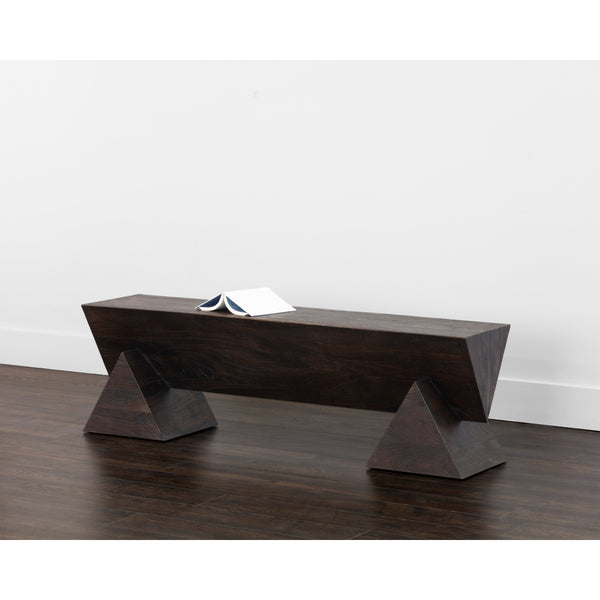 Gregor Bench - Dark Brown