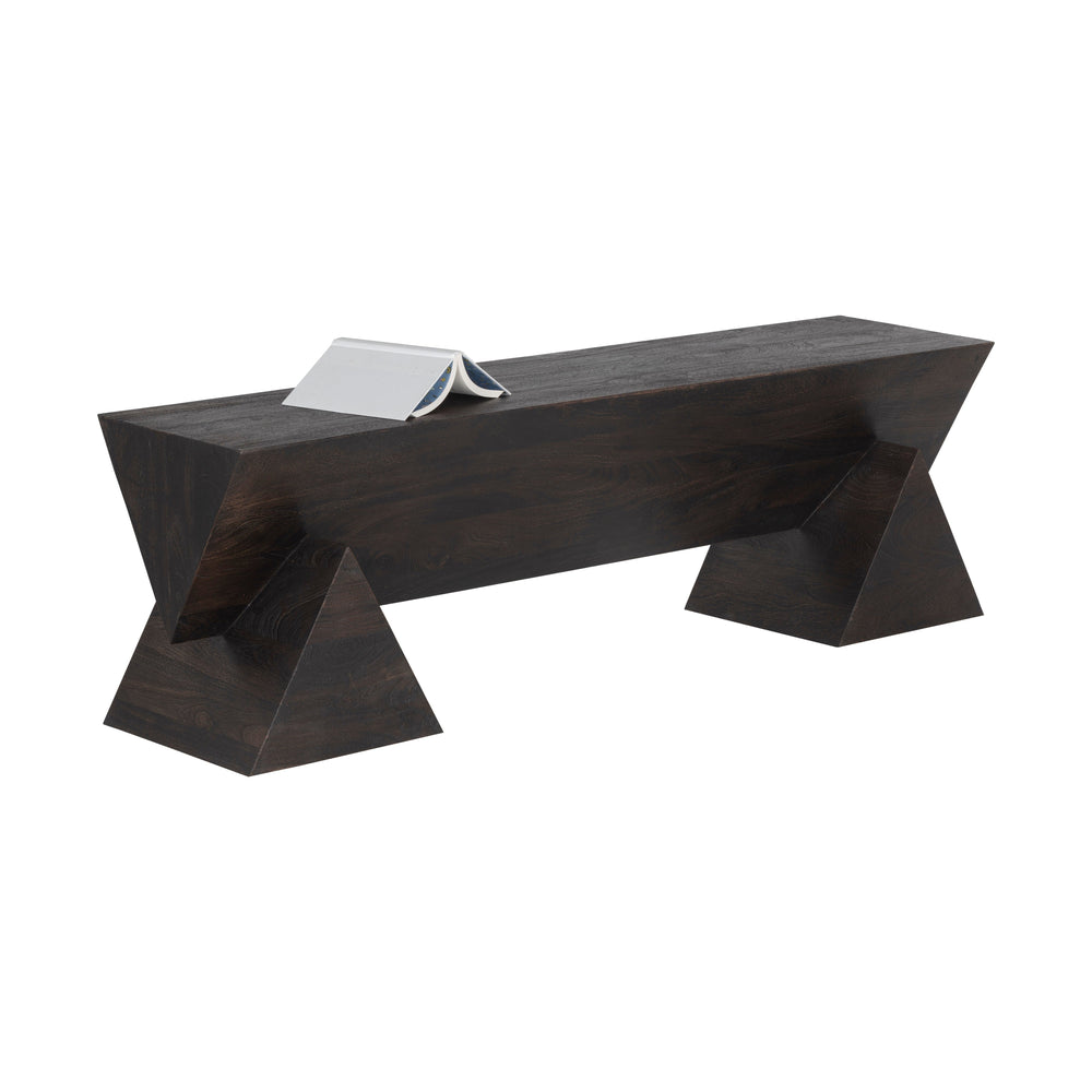 Gregor Bench - Dark Brown