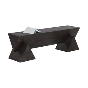 Gregor Bench - Dark Brown