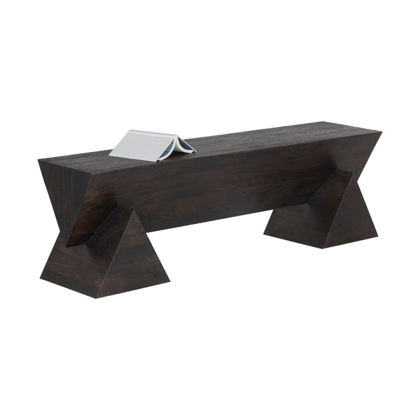 Gregor Bench - Dark Brown
