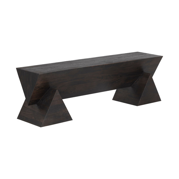 Gregor Bench - Dark Brown