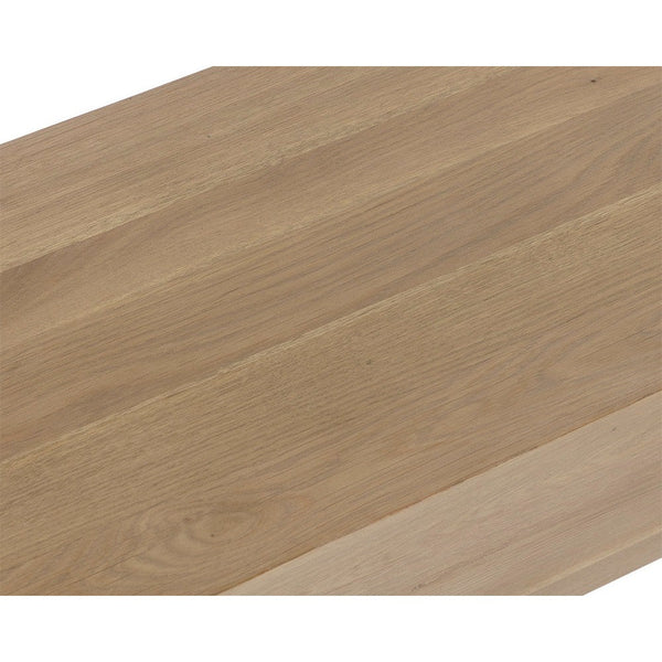 Gregor Bench - Rustic Oak