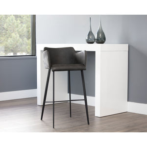 Griffin Barstool - Town Grey / Roman Grey