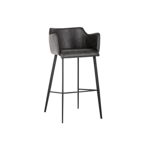 Griffin Barstool - Town Grey / Roman Grey