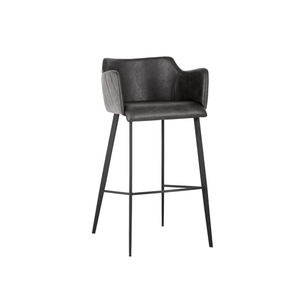Griffin Barstool - Town Grey / Roman Grey