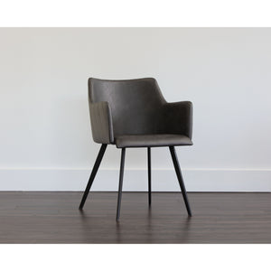 Griffin Dining Armchair - Town Grey / Roman Grey
