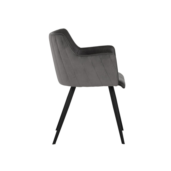 Griffin Dining Armchair - Town Grey / Roman Grey