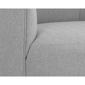 Grimaldi Swivel Armchair - Liv Dove